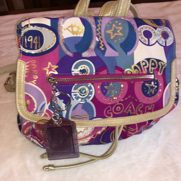 Coach Handbags - LIMITED EDITION Coach Poppy POP C Back Pack